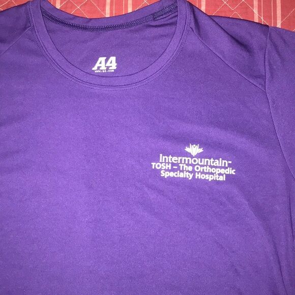 🌻Purple comfy inter mountain tosh athletic tshirt - Picture 2 of 5